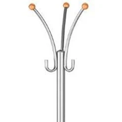 Kerkmann Garderobenständer Nina, 6095, Mit 6 Haken, Metall, Silber -Küche Fach Geschäft 68f2c083c58e005e86a109ea151cd129ff8d2c88 garderobenstaender kerkmann nina 6095