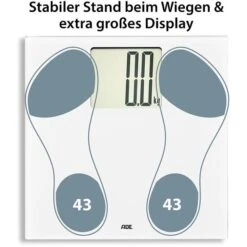 ADE Personenwaage Katharina, BE1723, Bis 180kg, Digital, XXL-Display, Teilung 100g -Küche Fach Geschäft 6972f2ddddd0871464745ce4772c2cd59caaad96 personenwaage ade katharina be1723