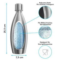 Lichtenwerk Karaffe SodaSteel Edelstahl, Mit Deckel, 0,9 Liter 8 Lichtenwerk Karaffe SodaSteel Edelstahl, Mit Deckel, 0,9 Liter -Küche Fach Geschäft 69c915280f5befa4900e23c76fac89e69e796780 karaffe lichtenwerk sodasteel edelstahl