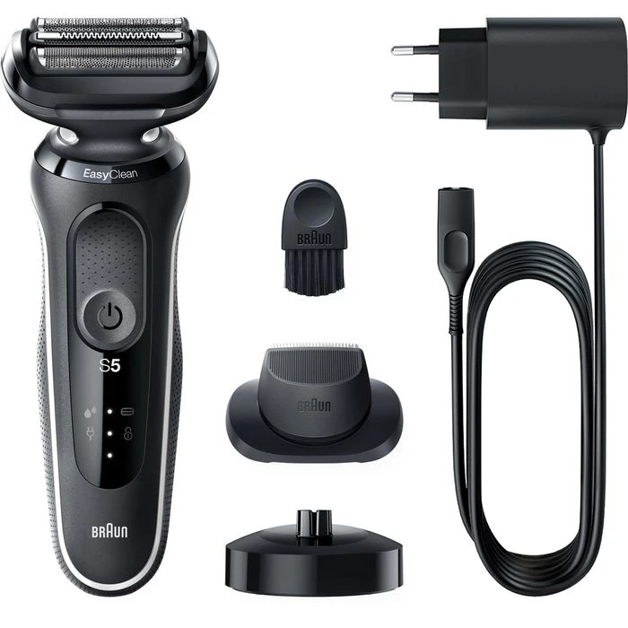 Braun Elektrorasierer Series 5 51-W4200cs, Weiß, Wet & Dry, Mit EasyClick-Trimmer Und Ladestation 8 Braun Elektrorasierer Series 5 51-W4200cs, Weiß, Wet & Dry, Mit EasyClick-Trimmer Und Ladestation – Bild 6