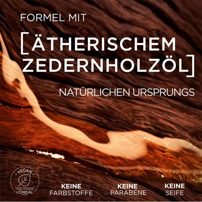 LOREAL Duschgel Paris Men Expert Barber Club, Für Männer, Mit ätherischem Zedernholzöl, 250ml 5 LOREAL Duschgel Paris Men Expert Barber Club, Für Männer, Mit ätherischem Zedernholzöl, 250ml – Bild 3