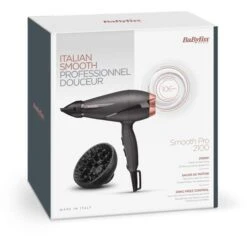 BaByliss Haartrockner Smooth Pro 2100, 6709DE, Ionen-Haartrockner, 2100 Watt, Schwarz -Küche Fach Geschäft 6c30fcf980632e7d5208c96bed50b6da38ca3da0 haartrockner babyliss smooth pro 2100 6709de