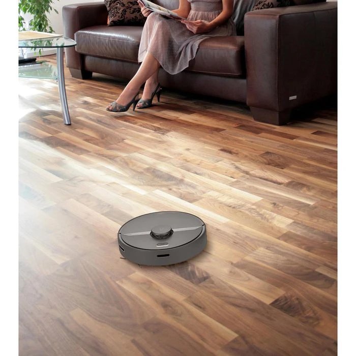 Xiaomi Saugroboter Roborock S6 Pure, Schwarz, Ladestation, Wischfunktion, Laufzeit 150 Minuten 4 Xiaomi Saugroboter Roborock S6 Pure, Schwarz, Ladestation, Wischfunktion, Laufzeit 150 Minuten – Bild 2