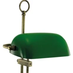 SEA-CLUB Schreibtischlampe 1295G Bankerlampe, Messing Poliert, Grün, Mit Standfuß -Küche Fach Geschäft 6d6a0e7a764f3193c1377cf18a272d58a1281252 schreibtischlampe sea club 1295g bankerlampe