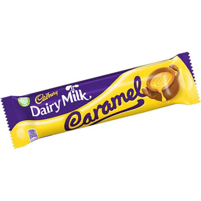 Cadbury Schokoriegel Dairy Milk Caramel, 148g, Je 37g, 4 Riegel 4 Cadbury Schokoriegel Dairy Milk Caramel, 148g, Je 37g, 4 Riegel – Bild 2
