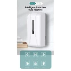 Betec Desinfektionsmittelspender Hygiene Sanitizer, Spray 2, Kunststoff, Infrarotsensor, Weiß, 1000ml -Küche Fach Geschäft 6f86d500515af532ec01b5046581b5cc41754ab9 desinfektionsmittelspender betec hygiene sanitizer