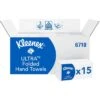 Kimberly-Clark Papierhandtücher Kleenex Ultra 6710, 3-lagig, Interfold-Falz, 21,5 X 31,8cm, 1440 Stück -Küche Fach Geschäft 70313f34882add343c075a71986171e3add2a548 papierhandtuecher kleenex ultra 6710