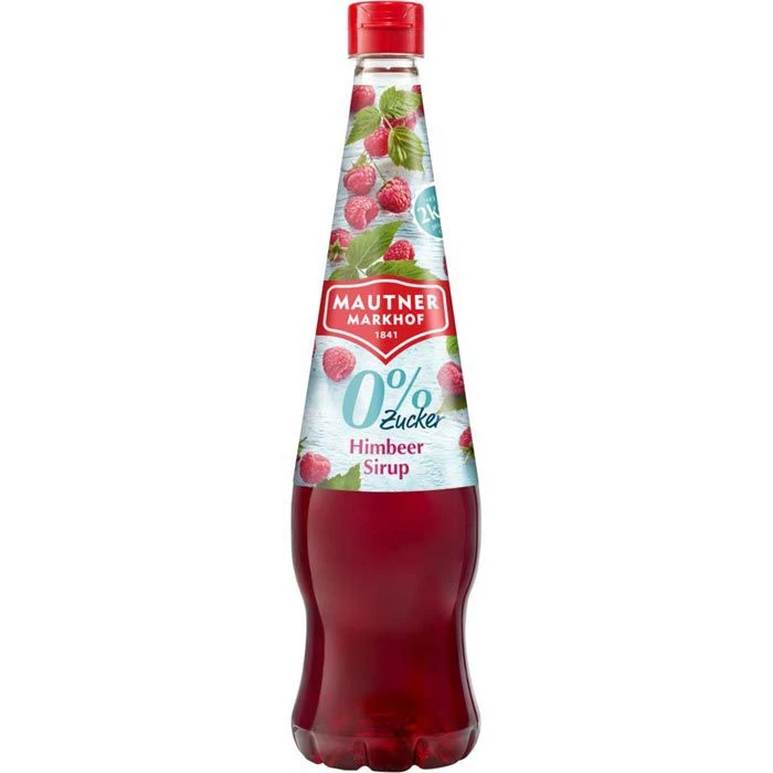 Mautner Sirup Himbeere 0%, Ohne Zucker, Für Ca. 29L Fertiggetränk, Je 700ml, 6 Flaschen 4 Mautner Sirup Himbeere 0%, Ohne Zucker, Für Ca. 29L Fertiggetränk, Je 700ml, 6 Flaschen – Bild 2