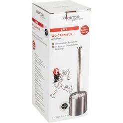Axentia WC-Bürste Silber, Bürstenhalter Aus Edelstahl -Küche Fach Geschäft 716e85592860cecb51ab9e3cb9741804007c0007 wc buerste axentia silber