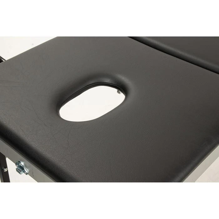 Holthaus Ruheraumliege 87330 Schwarz, Höhe 78 Cm, Kofferliege, Aluminium, Verstellbar 6 Holthaus Ruheraumliege 87330 Schwarz, Höhe 78 Cm, Kofferliege, Aluminium, Verstellbar – Bild 4