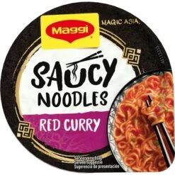 Maggi Fertiggericht Magic Asia Saucy Noodles, Red Curry, Je 75g, 8 Stück -Küche Fach Geschäft 71d2213d7fbbe8832afea9355e8dc41c7c8703a8 fertiggericht maggi magic asia saucy noodles