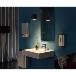 Emco Handtuchspender System 2, Metall, 500 Falthandtücher, Chrom -Küche Fach Geschäft 71ef9c5de6c3ea44546ff32bf92539d33ef01cad handtuchspender emco system 2