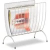Relaxdays Zeitungsständer Aus Metall, 34 X 35 X 18cm, Silber -Küche Fach Geschäft 73eea4b972c908ac2e8bd673e35f5f9dbb00ce1c zeitungsstaender relaxdays aus metall