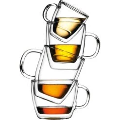 Bodum Kaffeegläser Bistro Tassen 10602-10, Doppelwandig, Mit Henkel, 150ml, 2 Stück -Küche Fach Geschäft 759cbb5e6bf9ec0233b5d894a4df2793d627ab69 kaffeeglaeser bodum bistro tassen 10602 10