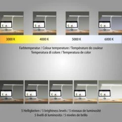 FeinTech Schreibtischlampe LTL00310, Dimmbar, Tischklemme 11 FeinTech Schreibtischlampe LTL00310, Dimmbar, Tischklemme -Küche Fach Geschäft 75bd1b4340d3857177dbd42c16a557a3b49eff9d schreibtischlampe feintech ltl00310