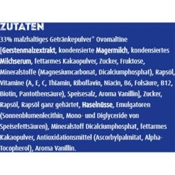 Brotaufstrich Ovomaltine Crunchy Cream, Im Glas, 380g -Küche Fach Geschäft 76033f7f6de9b26f9438e6346e6c9dfbf6bef2c0 brotaufstrich ovomaltine crunchy cream