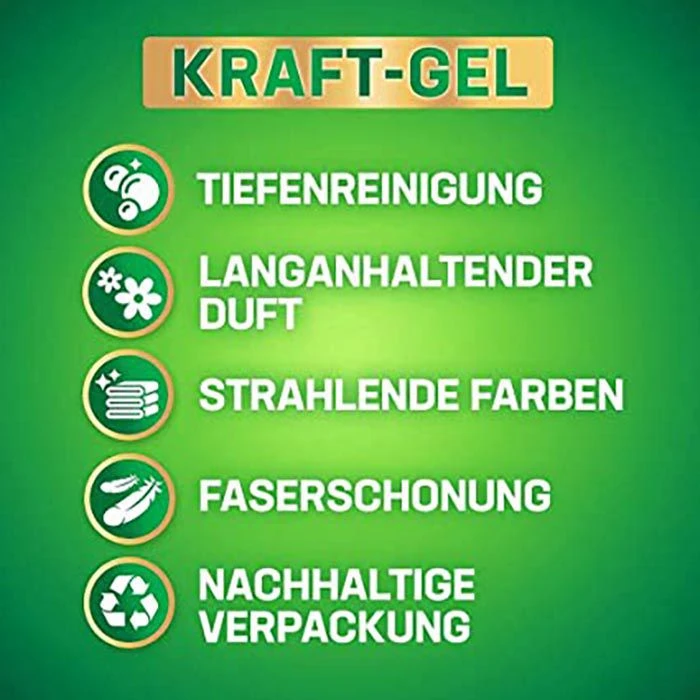 Persil® Persil Waschmittel Universal Kraft-Gel Professional, Tiefenrein, Gel, 2 X 3,25 Liter, 130 Waschladungen 4 Persil® Persil Waschmittel Universal Kraft-Gel Professional, Tiefenrein, Gel, 2 X 3,25 Liter, 130 Waschladungen – Bild 2