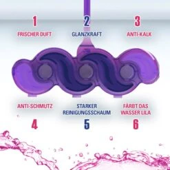 Cillit-Bang WC-Duftspüler 6 In 1 Lilaspüler, Wilde Orchidee, Im Korb, 3 Stück -Küche Fach Geschäft 7a4ae04465d10e9168c84a1c6fd2b37ae87ec4d9 wc duftspueler cillit bang 6 in 1 lilaspueler wilde