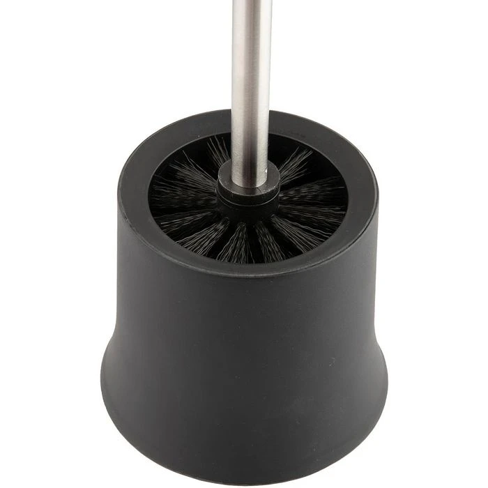 Wenko WC-Bürste Basic, Schwarz, Bürstenhalter Aus Kunststoff 7 Wenko WC-Bürste Basic, Schwarz, Bürstenhalter Aus Kunststoff – Bild 5