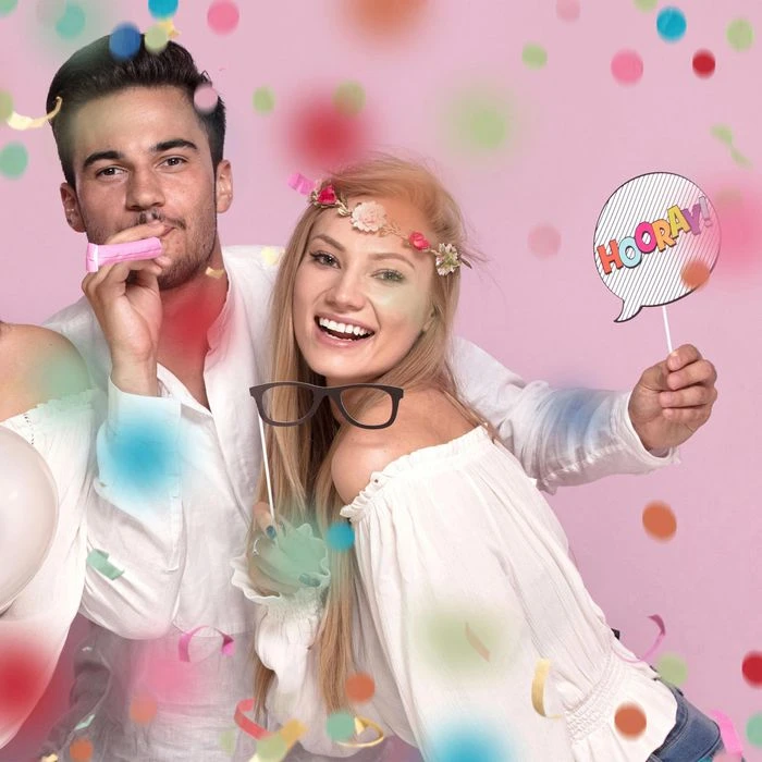 Relaxdays Konfetti Party-Popper Rund, Mehrfarbig, Konfettikanone, Papier, 180g 7 Relaxdays Konfetti Party-Popper Rund, Mehrfarbig, Konfettikanone, Papier, 180g – Bild 5