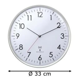 TFA 60.3514 Funkuhrwanduhr Silber 11 TFA 60.3514 Funkuhrwanduhr Silber -Küche Fach Geschäft 7c46ebc4f1d9f07dfdc87952148f9e1673f92309 wanduhr tfa 60.3514 funkuhr