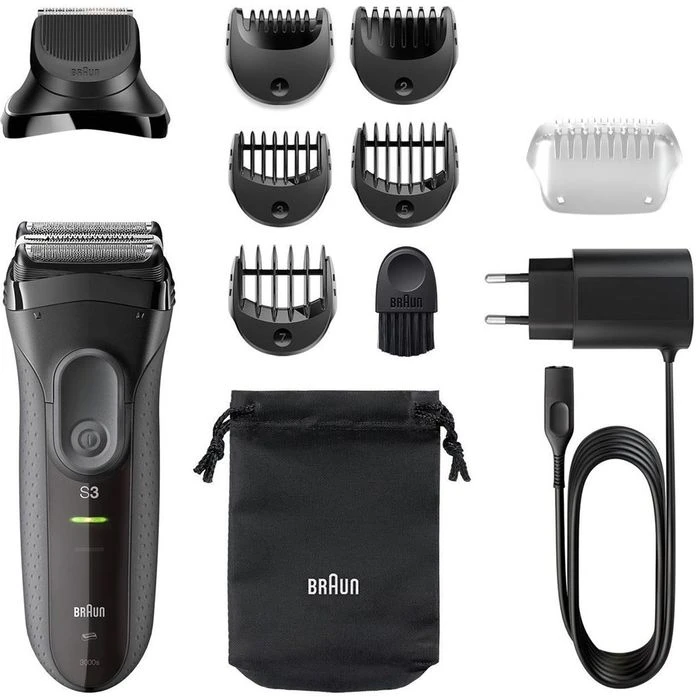 Braun Rasierer Series 3 Shave&Style 3000BT, 3 In 1, Für Männer, Trockenrasierer, Trimmer 6 Braun Rasierer Series 3 Shave&Style 3000BT, 3 In 1, Für Männer, Trockenrasierer, Trimmer – Bild 4