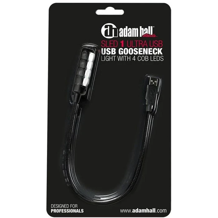 Adam-Hall Leselampe SLED 1 Ultra USB LED, Für Notebook, Tastaturlampe, USB, Dimmbar 7 Adam-Hall Leselampe SLED 1 Ultra USB LED, Für Notebook, Tastaturlampe, USB, Dimmbar – Bild 5