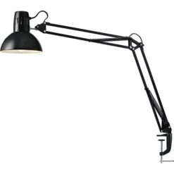 Hansa Schreibtischlampe Manhattan LED, Tischklemme, Schwarz