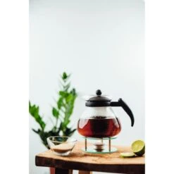 Montana Tee-Kanne Duo 057839, Glas, Mit Sieb, Schwarz, 1,4 L -Küche Fach Geschäft 803a8550f4ae406dbdf02670b58147c64459ac9a tee kanne montana duo 057839 glas