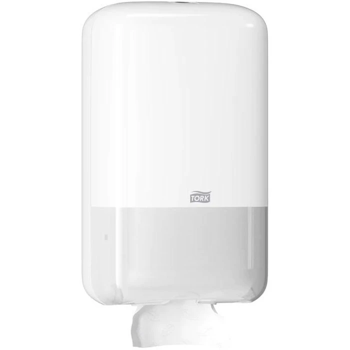 Tork Toilettenpapierspender Elevation, 556000, T3, Kunststoff, Zur Einzelblattentnahme, Weiß 6 Tork Toilettenpapierspender Elevation, 556000, T3, Kunststoff, Zur Einzelblattentnahme, Weiß – Bild 4