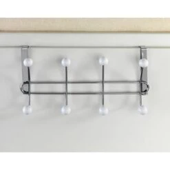 Wenko Kleiderhaken Lissa, 22679100, Für Die Tür, Weiß, Metall, 8 Haken -Küche Fach Geschäft 833d450a60288f7228e41cc5fcab2fb2bdc8cc8b kleiderhaken wenko lissa 22679100