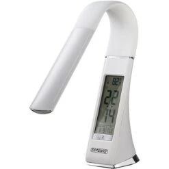 Monzana Schreibtischlampe LED, Dimmbar, Uhr, Temperatur, Kalender, Weiß 12 Monzana Schreibtischlampe LED, Dimmbar, Uhr, Temperatur, Kalender, Weiß -Küche Fach Geschäft 83f70a9f8b0c14d113f31ddd2a6e9a53b1703854 schreibtischlampe monzana lilly led