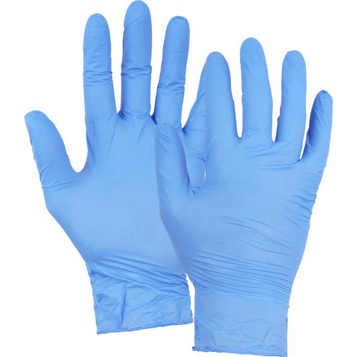 Ulith Einmalhandschuhe Nitril Typ 40, Puderfrei, Blau, 200 Stück, Größe L 4 Ulith Einmalhandschuhe Nitril Typ 40, Puderfrei, Blau, 200 Stück, Größe L – Bild 2