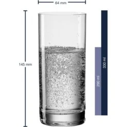 Leonardo Trinkgläser Easy+ 039616 Becher L, 330ml, 6 Stück -Küche Fach Geschäft 8642d4808284d047f60178e8e1e484fa6e82b583 trinkglaeser leonardo easy plus 039616 becher l