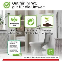 BiOHY WC-Reiniger WC-Schwan, 032-001, 100% Vegan, 750ml -Küche Fach Geschäft 874e02eb74a712733b945d8af1a19e7b03d0b80a wc reiniger biohy wc schwan 100 vegan
