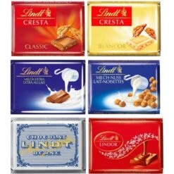 Lindt Minischokolade Napolitains Mini, Minischokoladentäfelchen, 145 Stück, 1000g -Küche Fach Geschäft 88c137996ffd0b14556ec40f7552edfbb86bbc9e minischokolade lindt napolitains mini