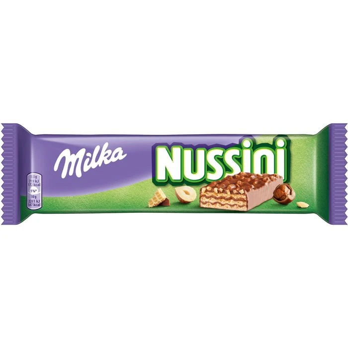 Milka Schokoriegel Nussini, 157,5g, Je 31,5g, 5 Riegel 4 Milka Schokoriegel Nussini, 157,5g, Je 31,5g, 5 Riegel – Bild 2