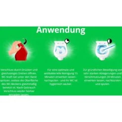 Bref WC-Reiniger Power WC-Kraftgel, 15x Effekt, Kraft-Formel Mit Sofortwirkung & Farbwechsel 750ml -Küche Fach Geschäft 8ccff123899ee522476d2af20edabe157fe5da95 wc reiniger bref power schmutz kalk verfaerbungen