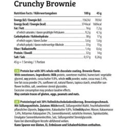 HEJ Proteinriegel Crispy Protein Bar Low Sugar, Crunchy Brownie, Je 45g, 12 Riegel 11 HEJ Proteinriegel Crispy Protein Bar Low Sugar, Crunchy Brownie, Je 45g, 12 Riegel -Küche Fach Geschäft 8d13272d9b9934b56da99d4cad644c1290297206 proteinriegel hej crispy protein bar low sugar