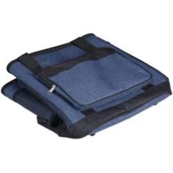 Relaxdays Kühltasche Faltbar, 36 X 40 X 26cm, Blau, 30 Liter -Küche Fach Geschäft 8e171438a203a243a2eec45f50025aba56d9fbea kuehltasche relaxdays faltbar