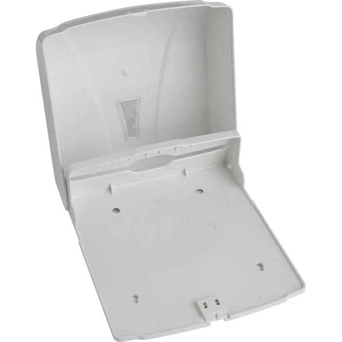 Handtuchspender Kunststoff, Für 300 Falthandtücher, Weiß 6 Handtuchspender Kunststoff, Für 300 Falthandtücher, Weiß – Bild 4