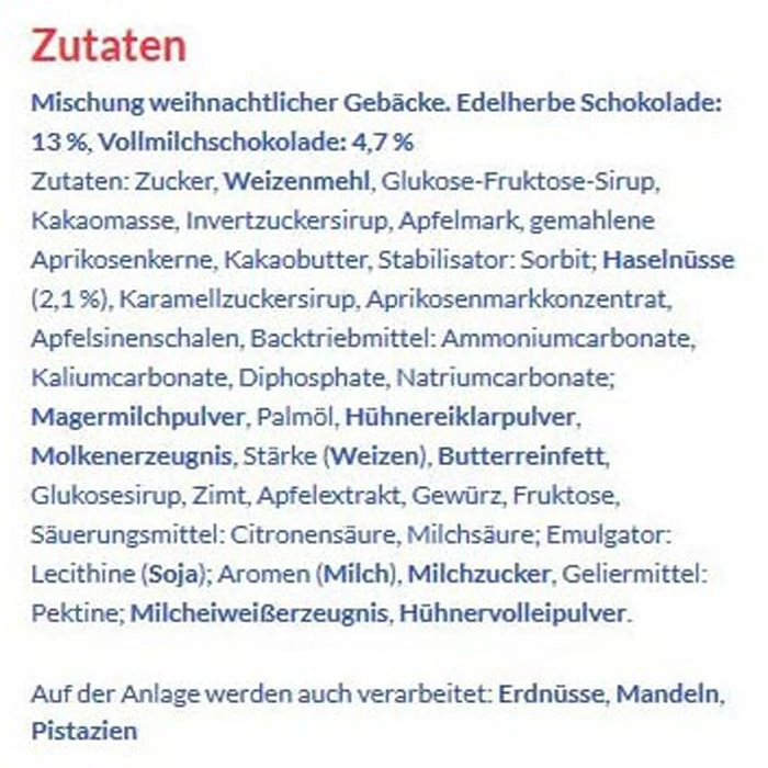Bahlsen Lebkuchen Weihnachtsdose Des Jahres 2022, In Blechdose, 7 Sorten, 300g 6 Bahlsen Lebkuchen Weihnachtsdose Des Jahres 2022, In Blechdose, 7 Sorten, 300g – Bild 4
