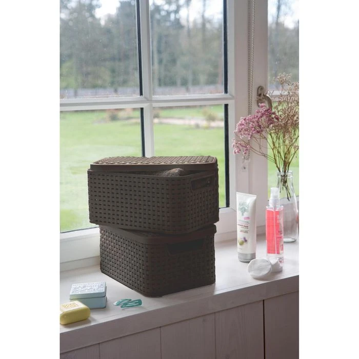 Curver Aufbewahrungsbox Style S 240646, 7L, Mit Deckel, Kunststoff, 29 X 20 X 14cm, 3 Stück 7 Curver Aufbewahrungsbox Style S 240646, 7L, Mit Deckel, Kunststoff, 29 X 20 X 14cm, 3 Stück – Bild 5