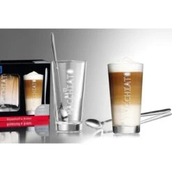 Ritzenhoff&Breker Kaffeegläser Lena, Set Mit Löffel, Latte Macchiato, 350ml, 4-teilig -Küche Fach Geschäft 9385d8e2bb24ad0352d88b2ce5db4cef3827d6b4 kaffeeglaeser ritzenhoffundbreker lena