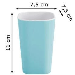 Metaltex Zahnputzbecher SMOOTH, Kunststoff, Stehend, Türkis 8 Metaltex Zahnputzbecher SMOOTH, Kunststoff, Stehend, Türkis -Küche Fach Geschäft 9545dc40b0fc745fa3dcac6dd70e1933f2f1b9fe zahnputzbecher metaltex smooth