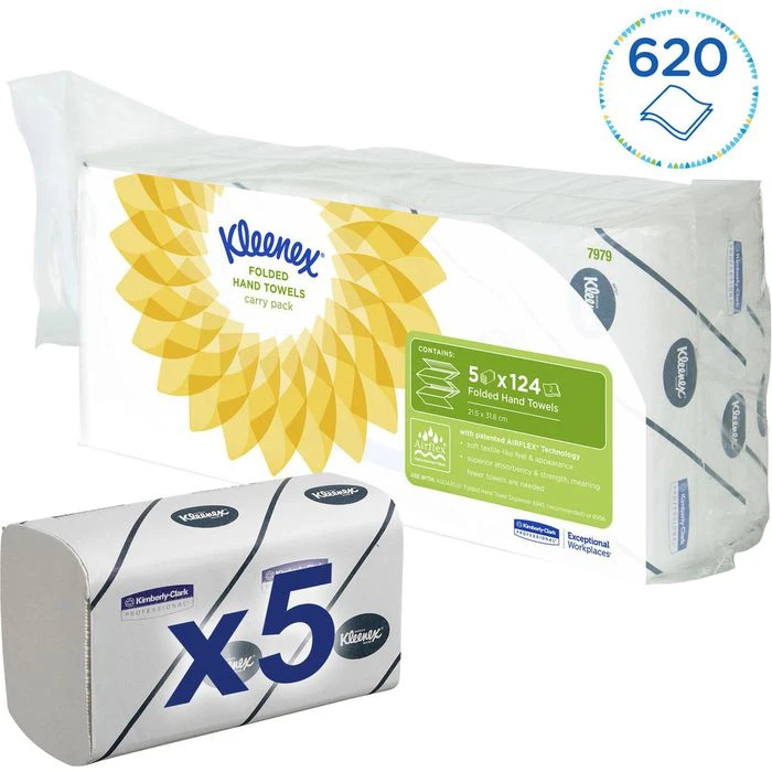 Kimberly Clark Kimberly-Clark Kleenex 7979 Papierhandtücher 3 Kimberly Clark Kimberly-Clark Kleenex 7979 Papierhandtücher
