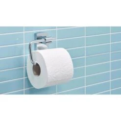 Tesa Toilettenpapierspender Klaam, 40258, Ohne Bohren, Metall, Für 1 Kleinrolle, Silber -Küche Fach Geschäft 983e7461fee6c08ed6aa24ec6bce370b57a672fa toilettenpapierspender tesa klaam 40258