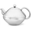Bredemeijer Tee-Kanne Minuet Ceylon, Edelstahl, Doppelwandig, Silber Matt, 1,4 L -Küche Fach Geschäft 9952488e2dbcb7b9aa1716724649e4a14fda2ba7 tee kanne bredemeijer minuet ceylon edelstahl