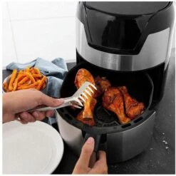 Princess Fritteuse XXL 182026 Heißluftfritteuse, 1500 Watt, Edelstahl, Ohne Öl, Für 4,5 Liter -Küche Fach Geschäft 9a47fff1bab29c421a7173e0ceb5715be78c7ccd fritteuse princess xxl 182026 heissluftfritteuse