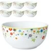 Van-Well Müslischale Vario Flower, Porzellan, Mit Dekor, 14cm, Set, 6 Stück -Küche Fach Geschäft 9b691b96f461d850b0a20ab9ef37f3198b430d12 mueslischale van well vario flower
